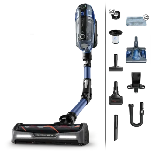 Rowenta X-Force Flex 14.60 Aqua RH99C0 – Kabelloser 2-in-1-Staubsauger mit Wischfunktion