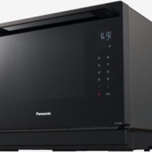 Panasonic NN‑CS88LBEPG Kombi-Dampfbackofen 4‑in‑1 – Mikrowelle, Heißluft, Grill & Dampf – 31 l, Schwarz