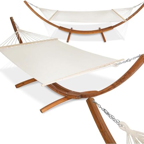 Doppel-Hängematte mit Gestell