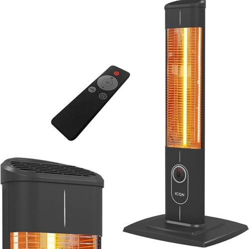 Elektrischer Heizstrahler für Außenbereich (2000 W)